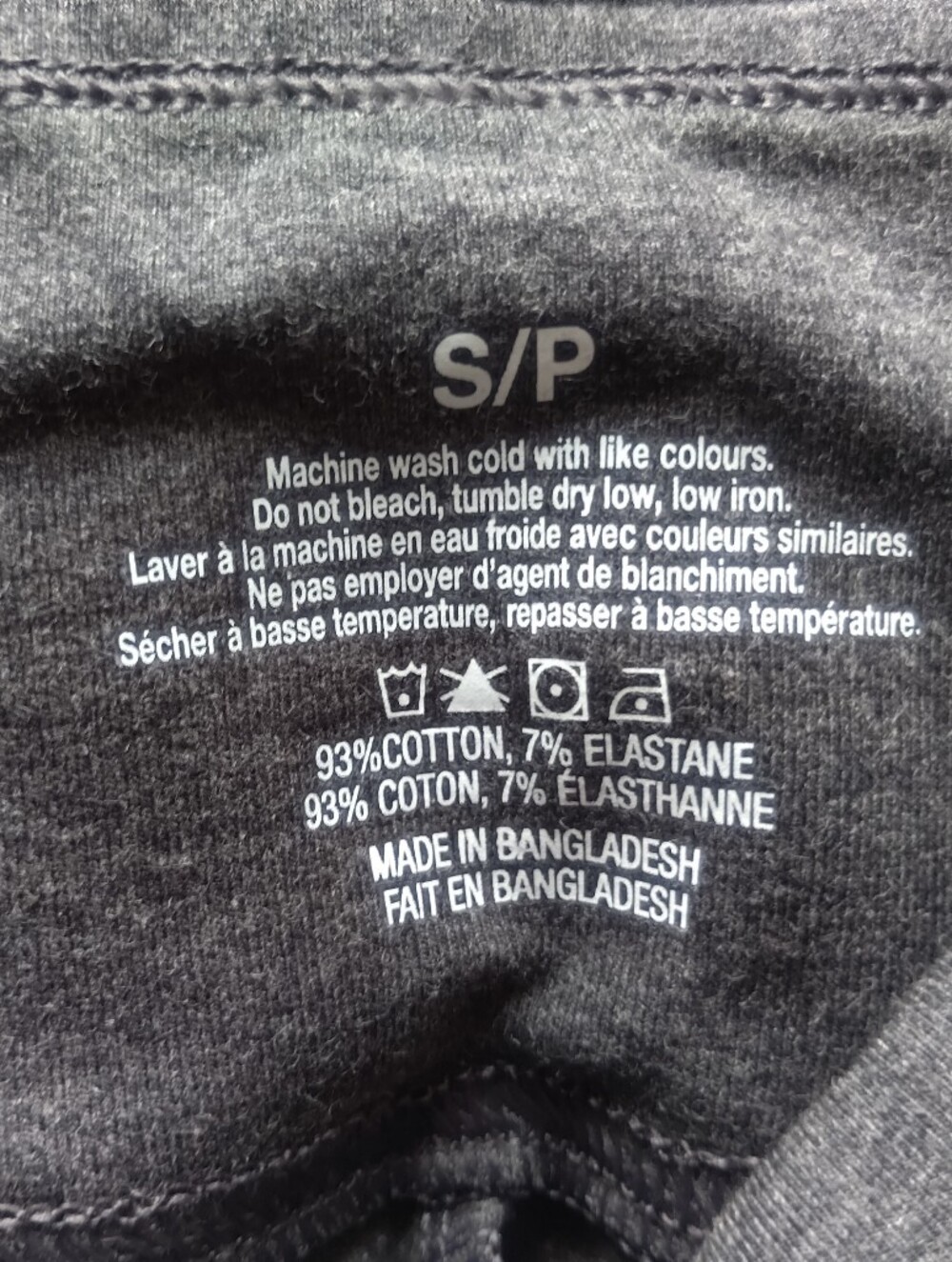 Unworn Purple and Grey leggings - Picture 4 of 6